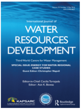 International journal features KAPSARC energy for water research