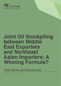 Joint Oil Stockpiling between Middle East Exporters and Northeast Asian Importers: A Winning Formula?