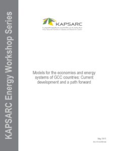 Models for the economies and energy systems of GCC countries