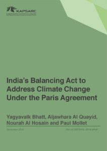 India’s Balancing Act to Address Climate Change Under the Paris Agreement