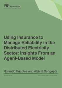 Using Insurance to Manage Reliability in the Distributed Electricity Sector: Insights From an Agent-Based Model