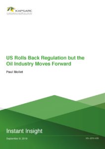 US Rolls Back Regulation but the Oil Industry Moves Forward