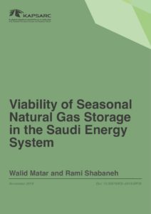 Viability of Seasonal Natural Gas Storage in the Saudi Energy System