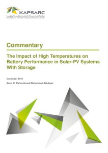 The Impact of High Temperatures on Battery Performance in Solar-PV Systems With Storage
