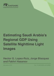 Estimating Saudi Arabia’s Regional GDP Using Satellite Nighttime Light Images
