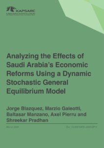Analyzing the Effects of Saudi Arabia’s Economic Reforms Using a Dynamic Stochastic General Equilibrium Model
