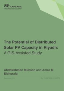 The Potential of Distributed Solar PV Capacity in Riyadh: A GIS-Assisted Study