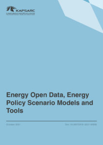 Energy Open Data, Energy Policy Scenario Models and Tools
