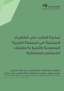 نمذجة الطلب على الكهرباء الصناعية في المملكة العربية السعودية والتنبؤ به وكشف الخصائص المناطقية