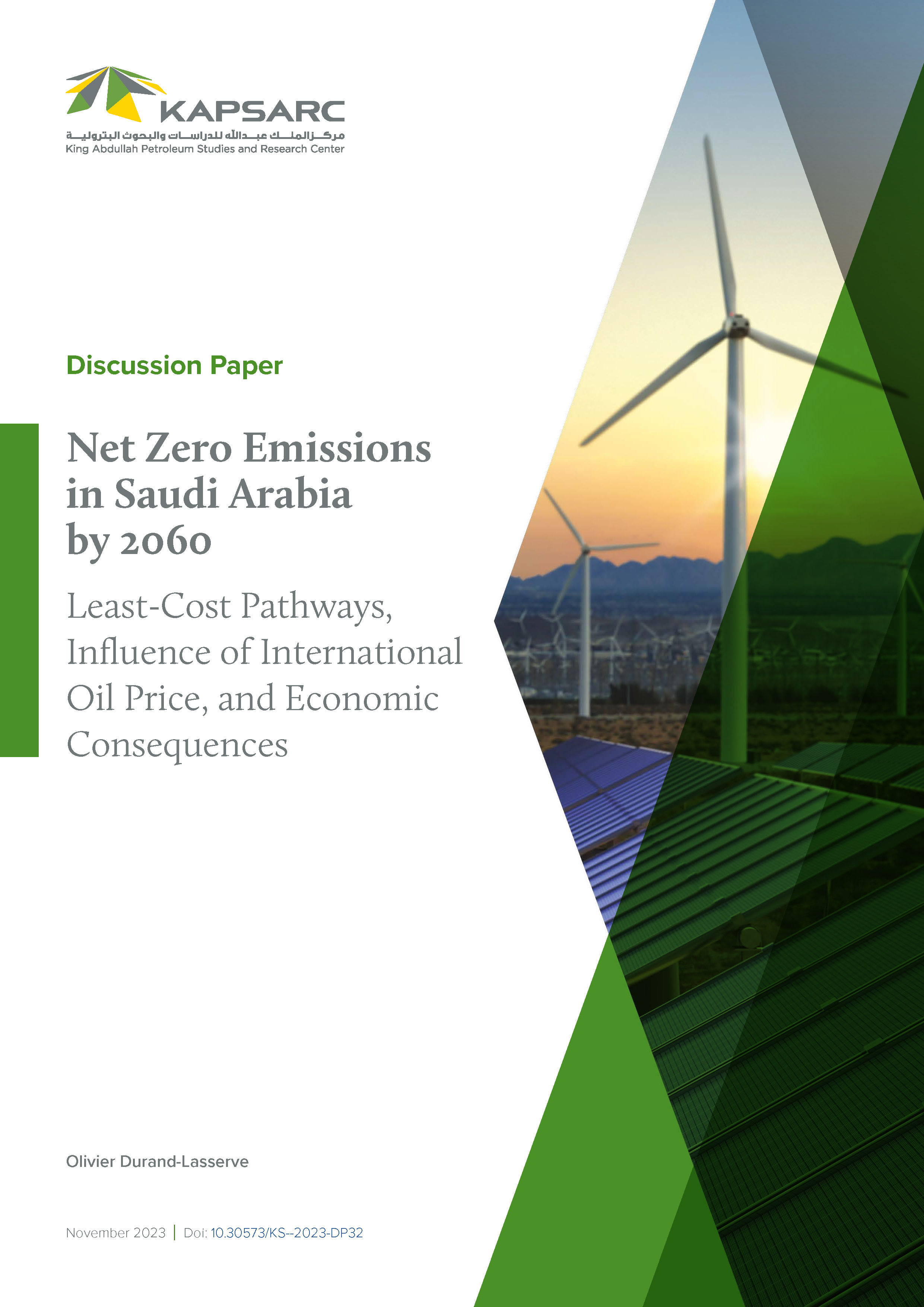 Net Zero Emissions in Saudi Arabia by 2060: Least-Cost Pathways, Influence of International Oil Price, and Economic Consequences
