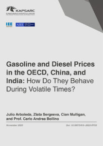Gasoline and Diesel Prices in the OECD, China, and India: How Do They Behave During Volatile Times?