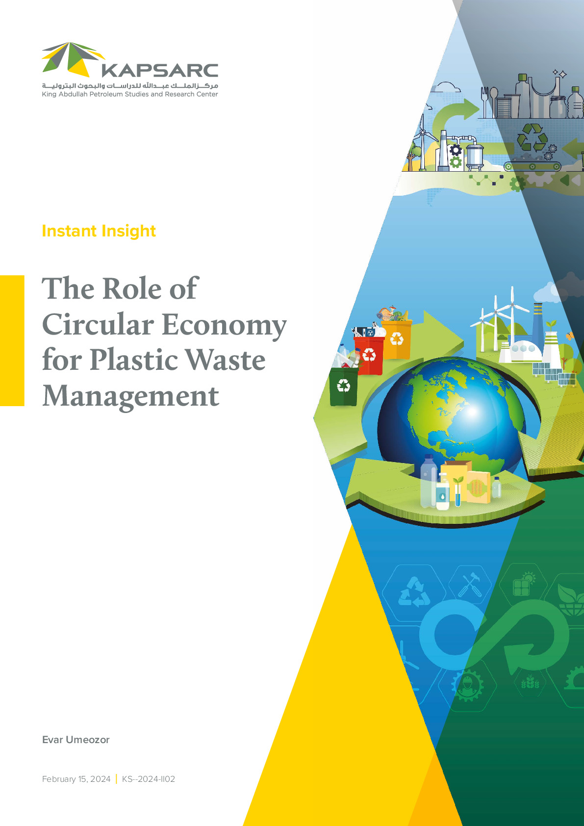 The Role of Circular Economy for Plastic Waste Management