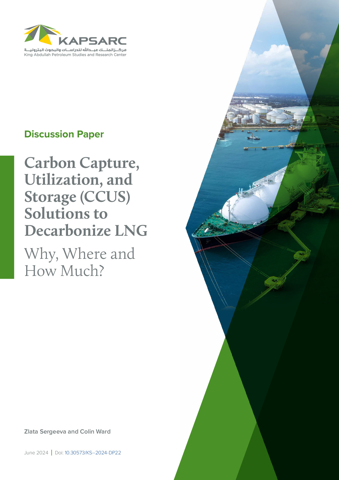 Carbon Capture, Utilization, and Storage (CCUS) Solutions to Decarbonize LNG: Why, Where…