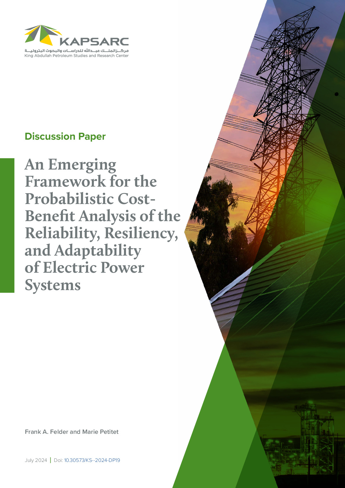 An Emerging Framework for the Probabilistic Cost- Benefit Analysis of the Reliability, Resiliency, and Adaptability of Electric Power Systems