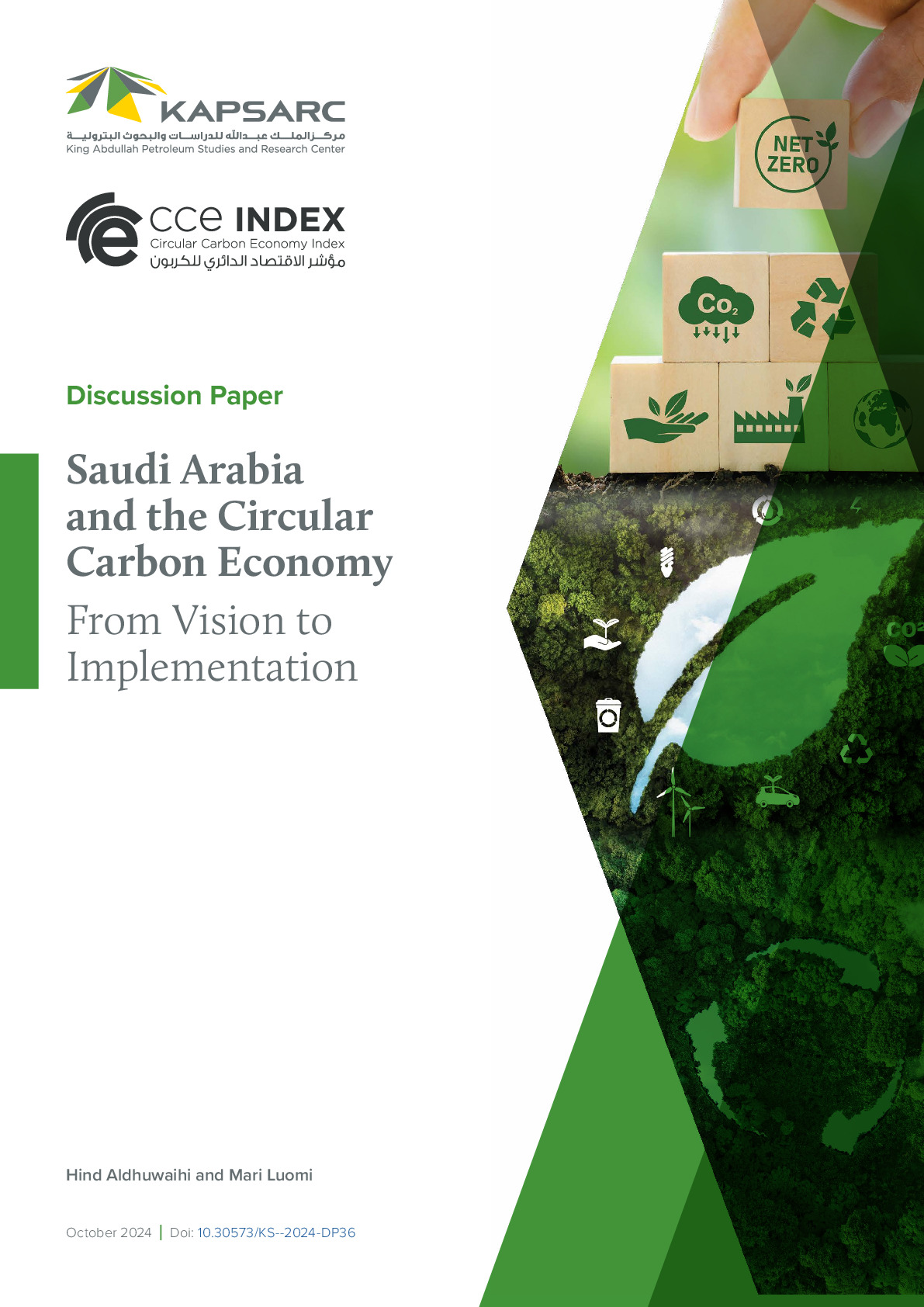 Saudi Arabia and the Circular Carbon Economy: From Vision to ...