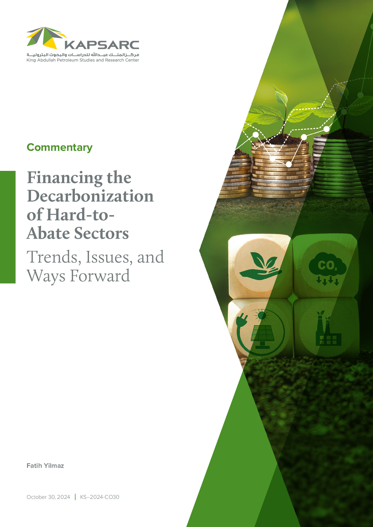 Financing the Decarbonization of Hard-to- Abate Sectors Trends, Issues, and Ways Forward