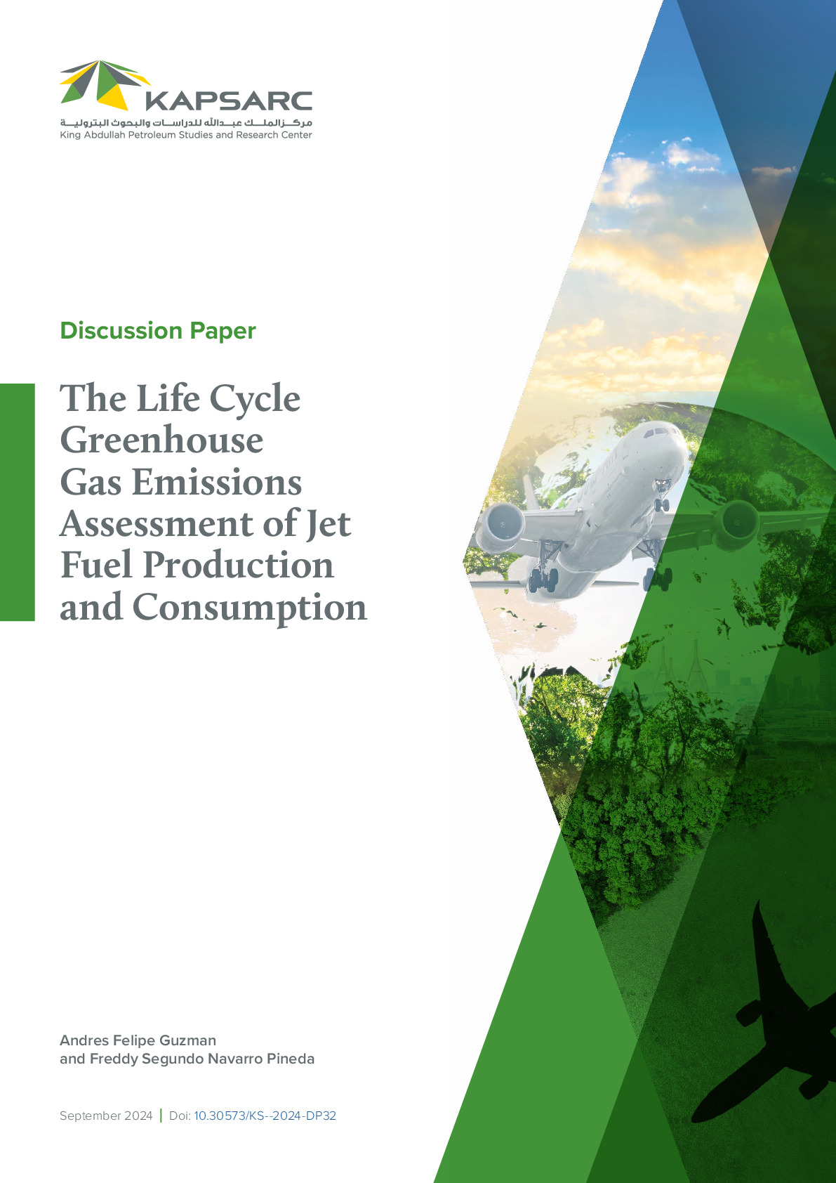 The Life Cycle Greenhouse Gas Emissions Assessment of Jet Fuel Production and…