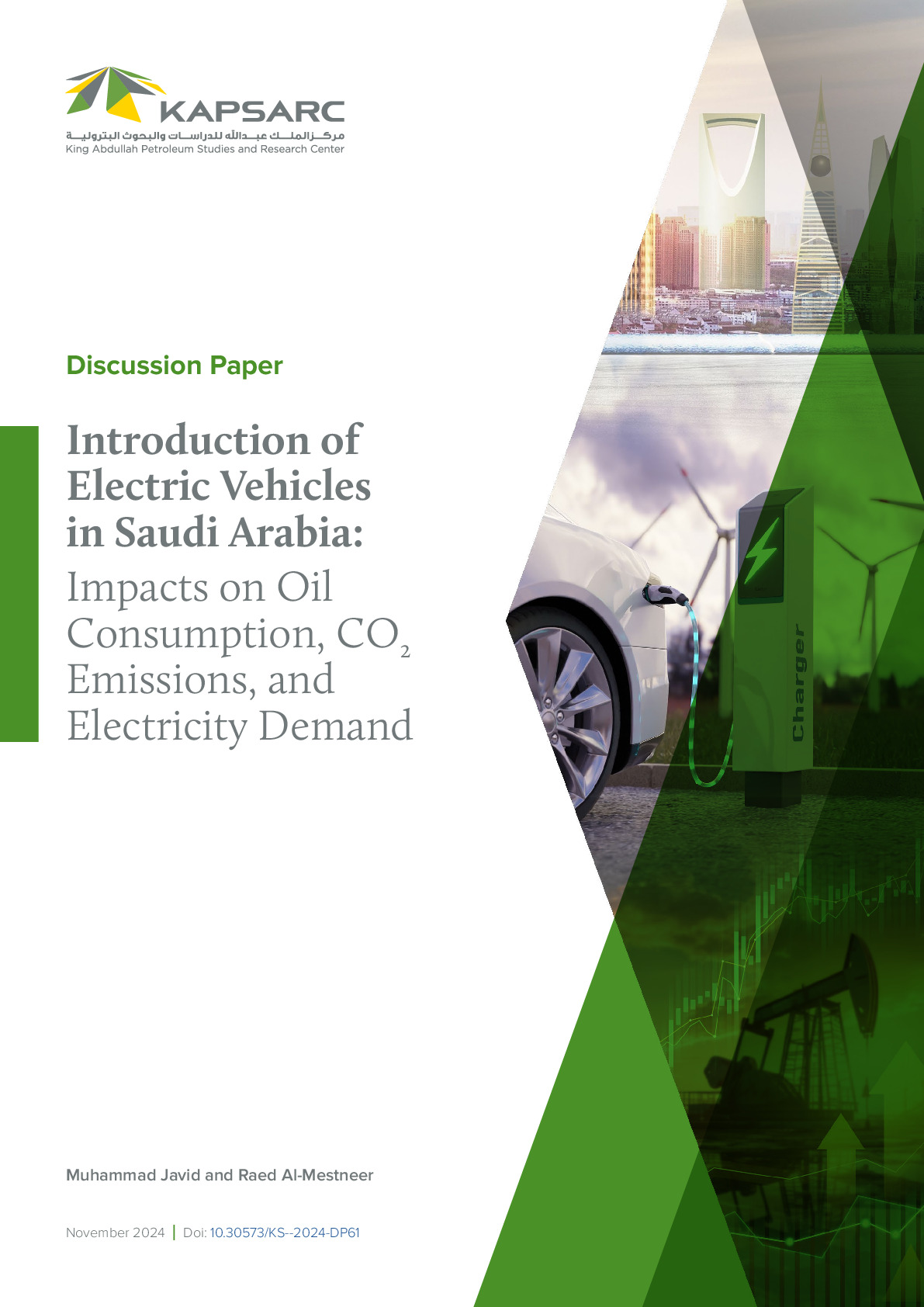 Introduction of Electric Vehicles in Saudi Arabia: Impacts on Oil Consumption, CO2…