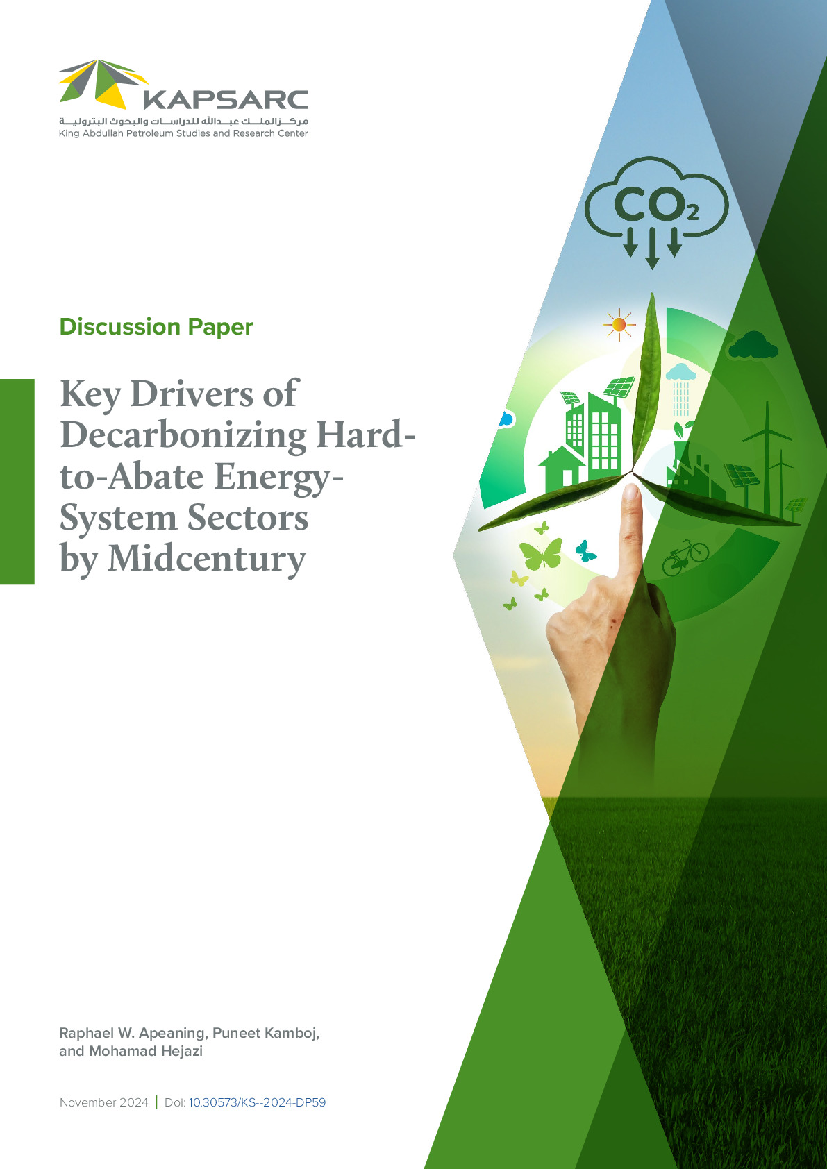 Key Drivers of Decarbonizing Hard- to-Abate Energy- System Sectors by Midcentury