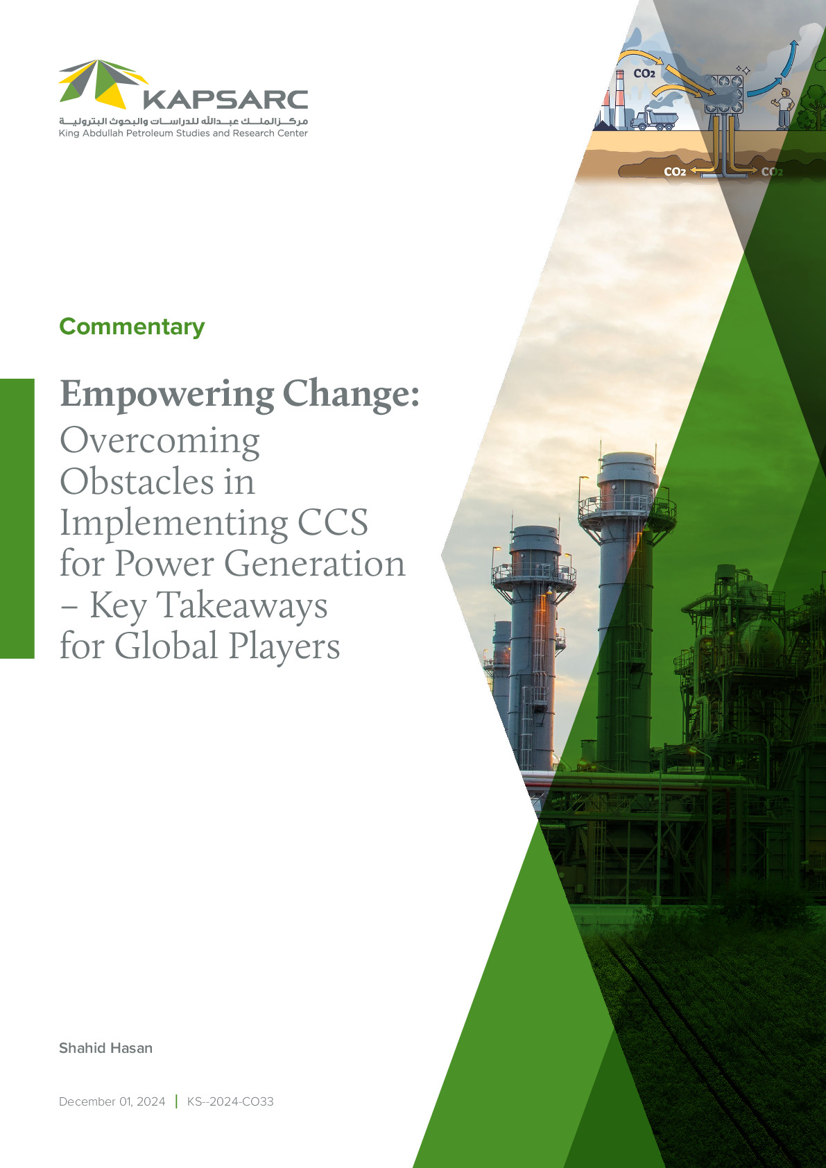 Empowering Change: Overcoming Obstacles in Implementing CCS for Power Generation – Key Takeaways for Global Players