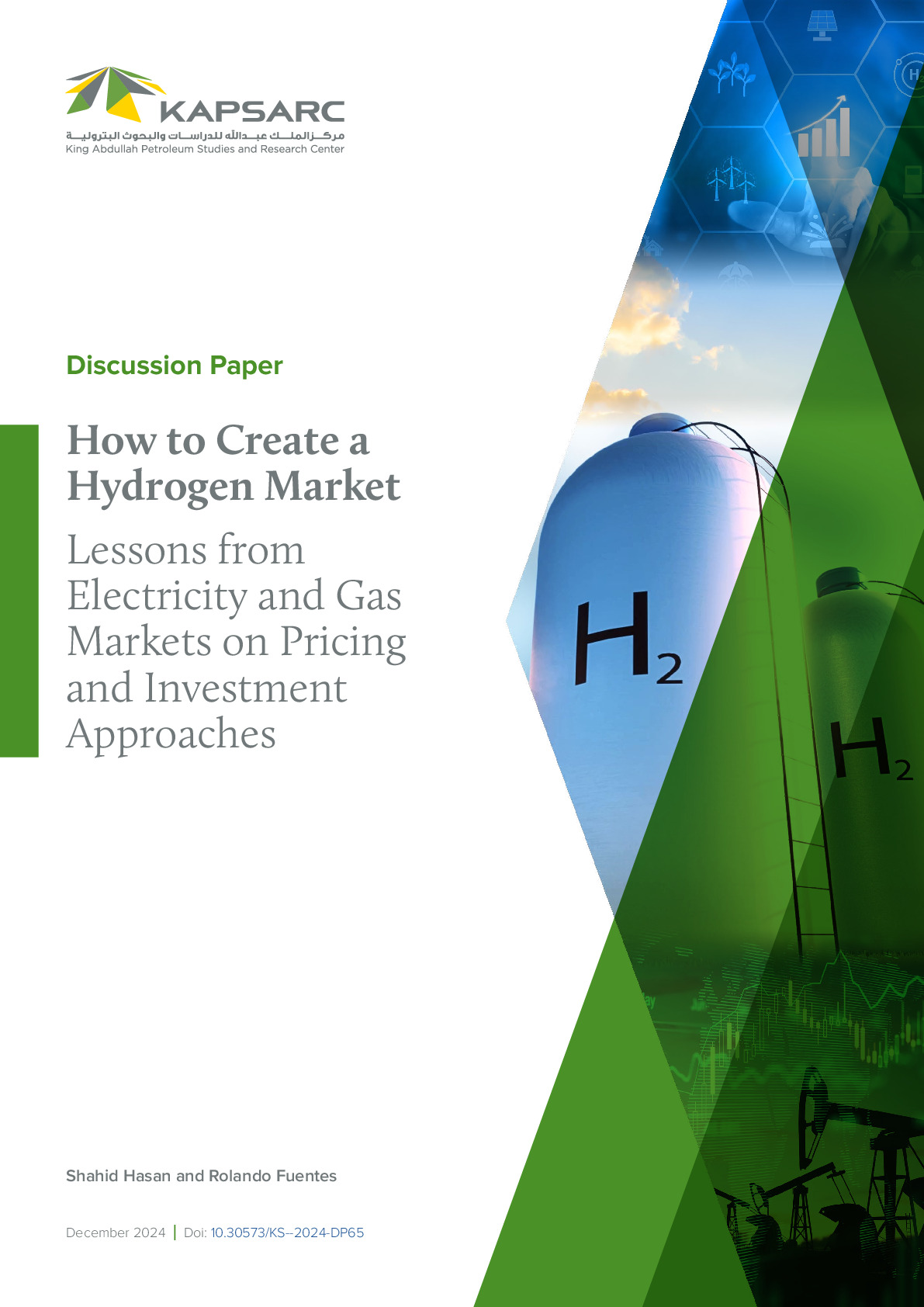 How to create a hydrogen market? Lessons from electricity and gas markets on pricing and investment approaches