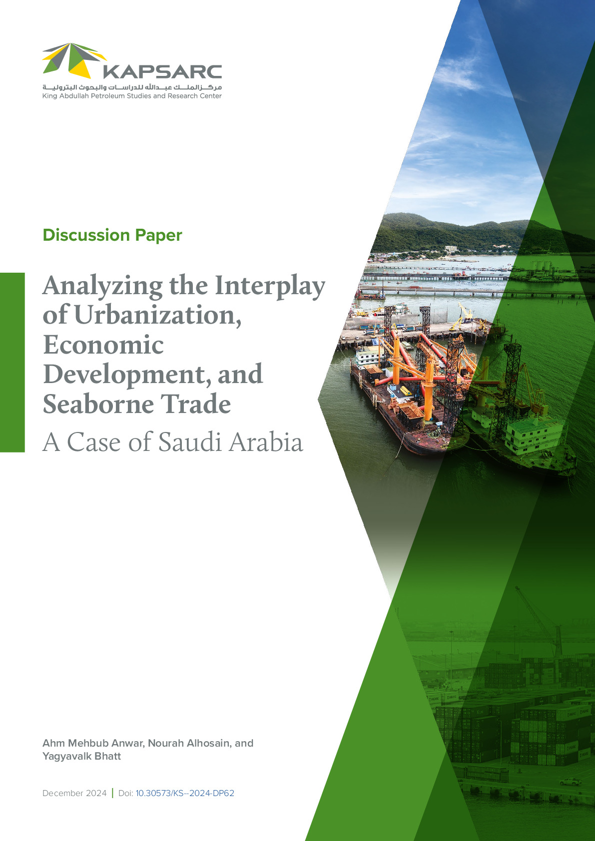 Analyzing the Interplay of Urbanization, Economic Development, and Seaborne Trade A Case…