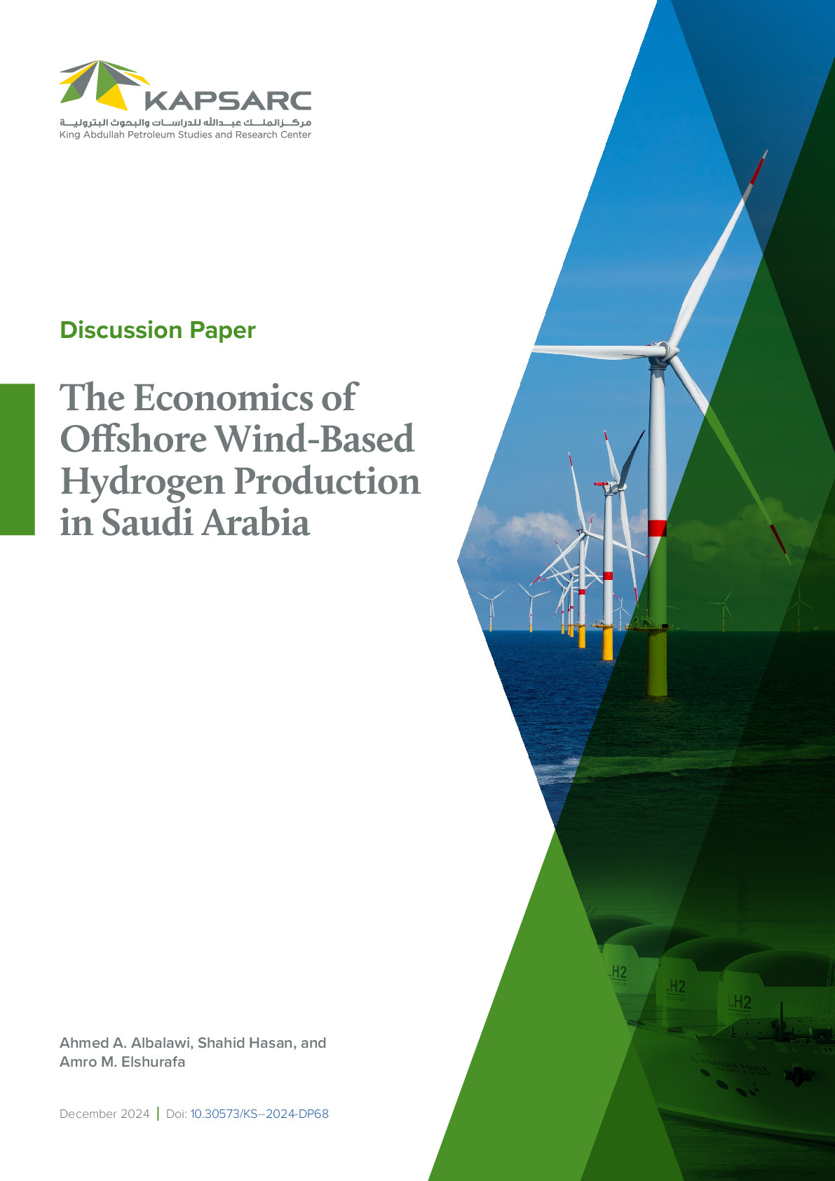 The Economics of Offshore Wind-Based Hydrogen Production in Saudi Arabia