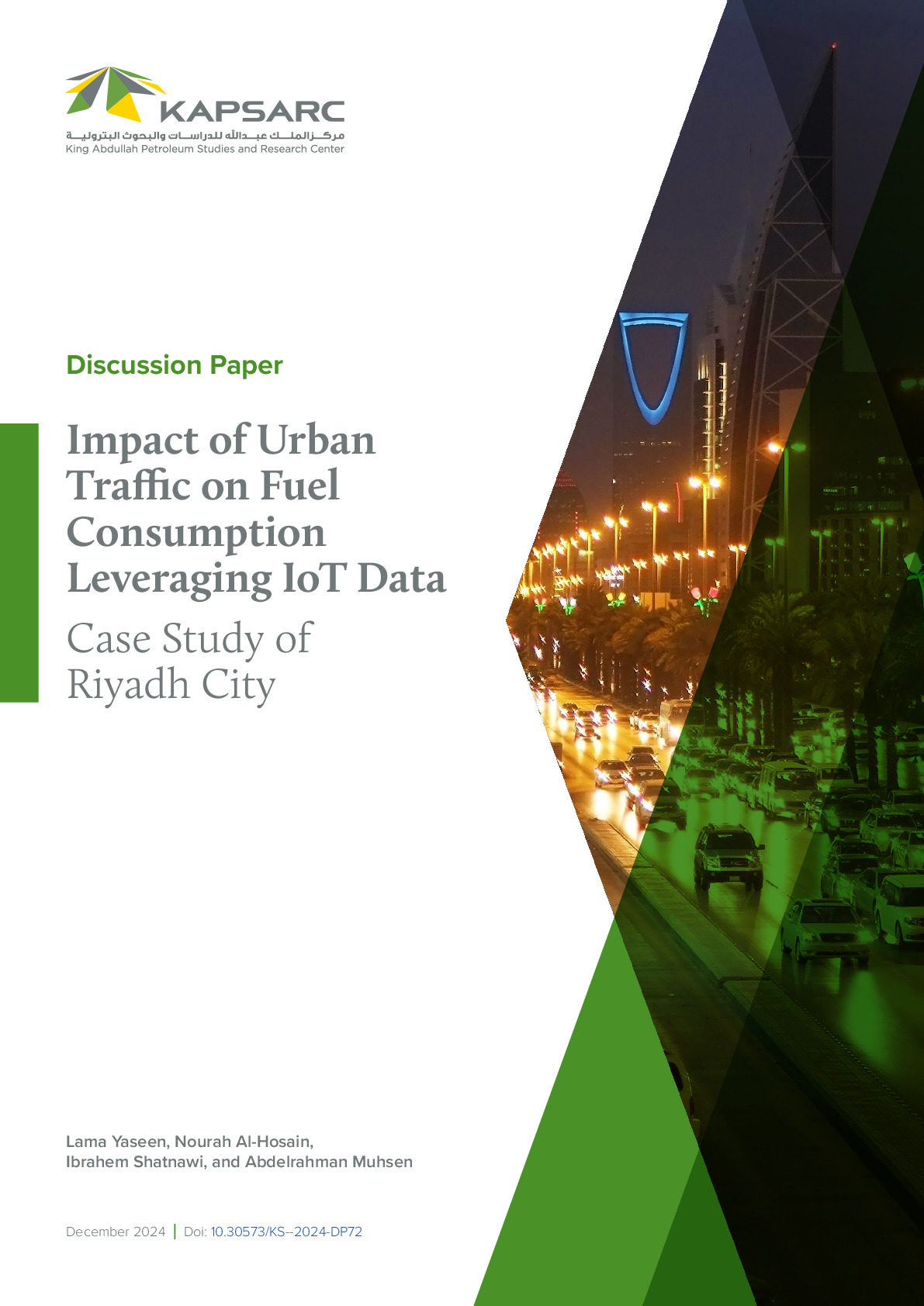 Impact of Urban Traffic on Fuel Consumption Leveraging IoT Data: Case Study…