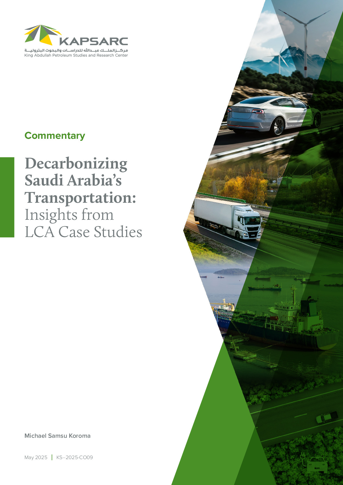 Decarbonizing Saudi Arabia’s Transportation: Insights from LCA Case Studies