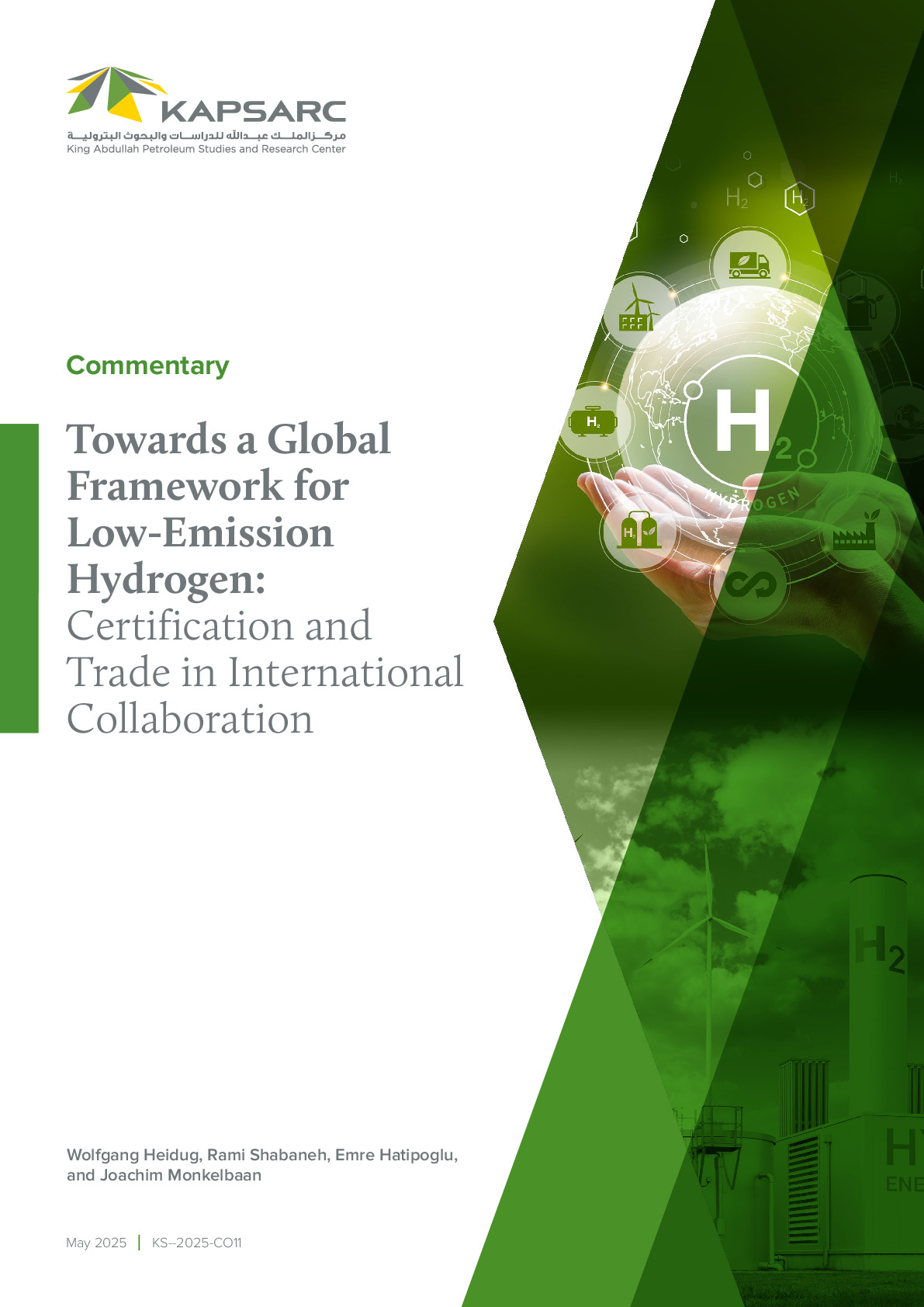 Towards a Global Framework for Low-Emission Hydrogen: Certification and Trade in International Collaboration
