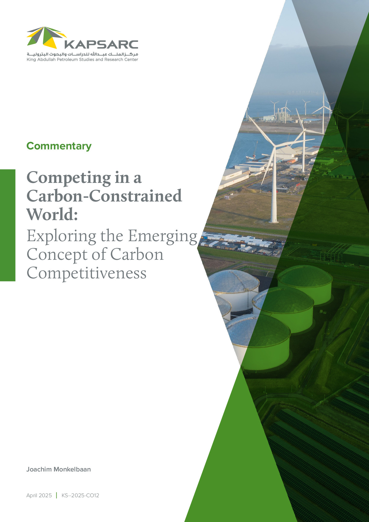 Competing in a Carbon-Constrained World: Exploring the Emerging Concept of Carbon Competitiveness