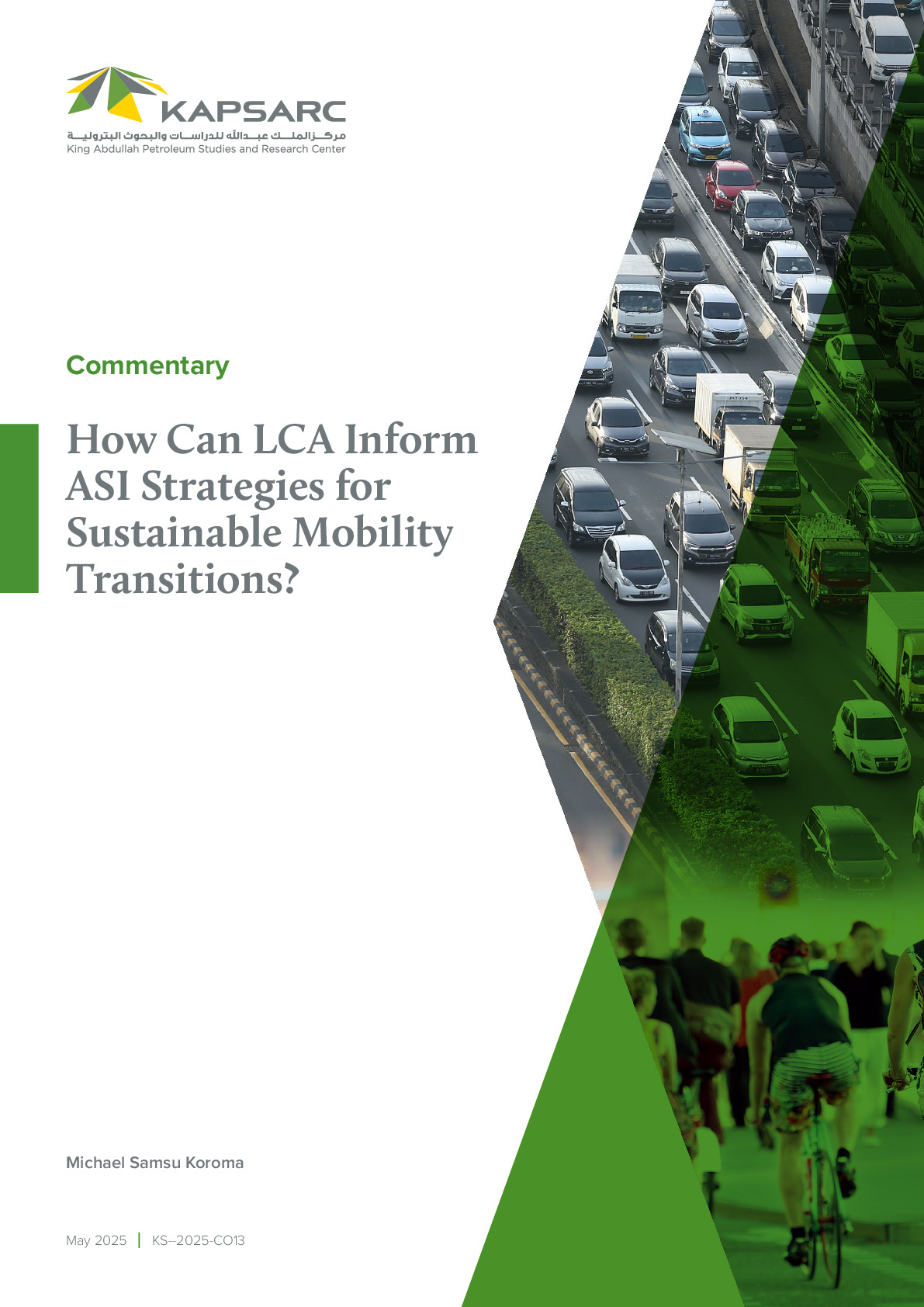 How Can LCA Inform ASI Strategies for Sustainable Mobility Transitions?