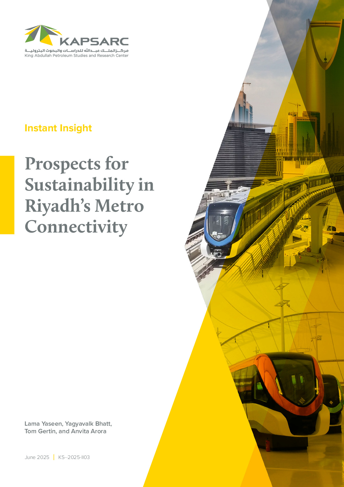 Prospects for Sustainability in Riyadh’s Metro Connectivity